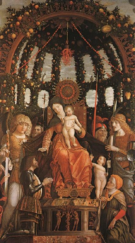 Andrea Mantegna Madonna of Victory China oil painting art